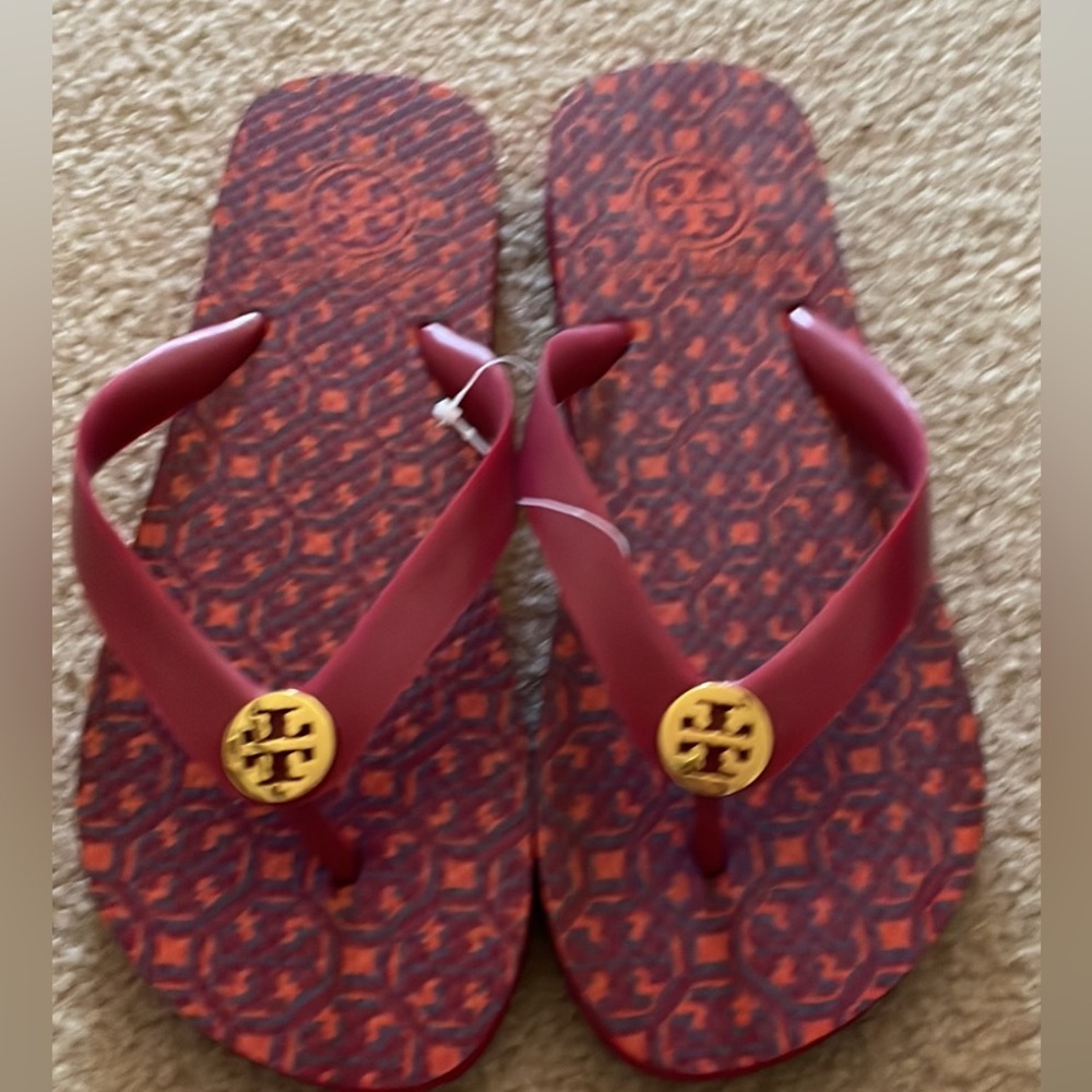 Tory Burch Flip Flops NWOT